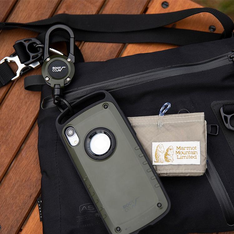 ROOT CO.マグネット内蔵型リールカラビナ GRAVITY MAG REEL 360 キーホルダー アウトドア 登山 | ROOT CO. | 08