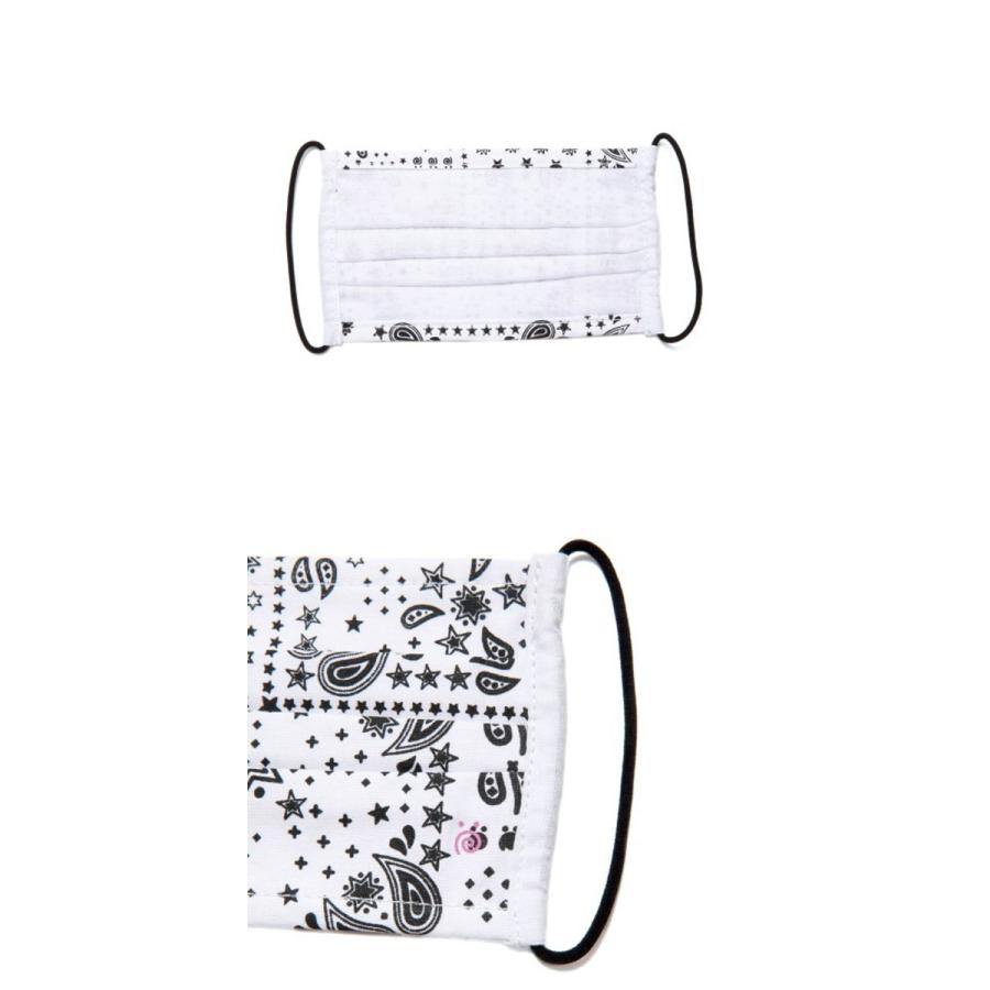 gonoturn ごのたん マスク ゴノタン 風邪 予防 ペイズリー柄ホワイト布 マスク |  | 02