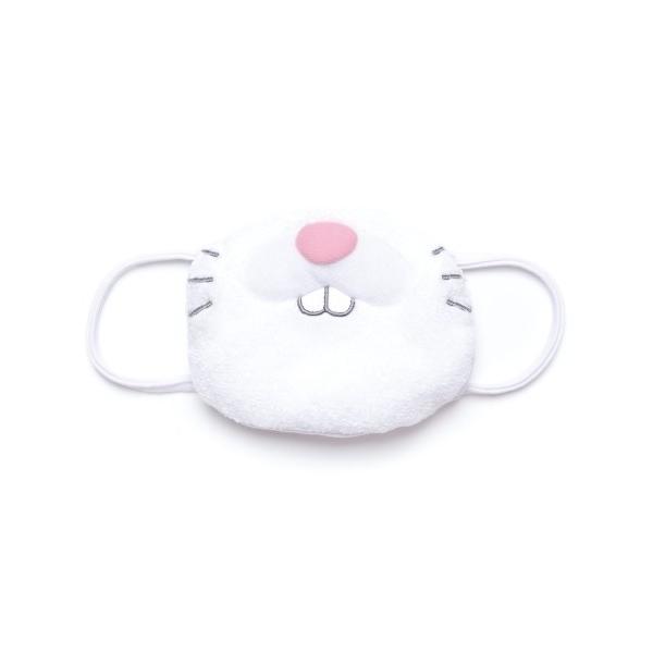 gonoturn ごのたん 花粉症 風邪対策 仮装 アニマルマスク シロウサギ かわいい |  | 01