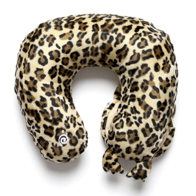 gonoturn ゴノタン Animal Neck Pillow Leopard ネックピロー かわいい まくら 枕 レオパード 旅行 出張 電車 バス 移動 睡眠 快眠 |  | 05