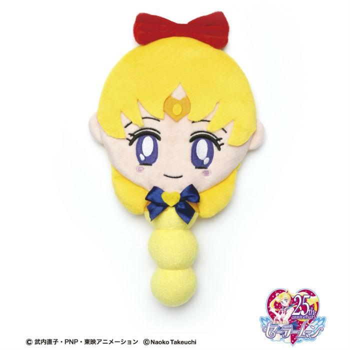 美少女戦士 セーラームーンコラボ ぬいぐるみミラー スーパーセーラーヴィーナス 手鏡 ゴノタン ハンドミラー GNT0263 | 