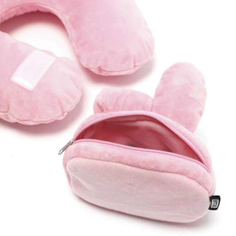 gonoturn ゴノタン BT21 COOKY Neck Pillow ネックピロー かわいい まくら 枕 旅行 出張 電車 バス 移動 睡眠 快眠 ピンク BTS |  | 04