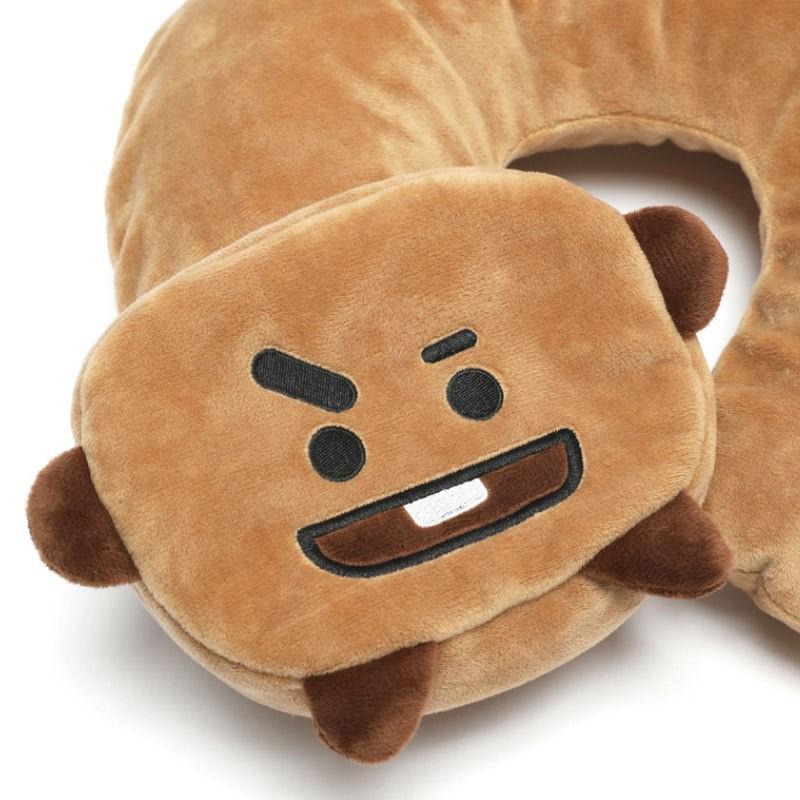 gonoturn ごのたん BT21 SHOOKY Neck Pillow ネックピロー かわいい まくら 枕 旅行 出張 電車 バス 移動 睡眠 快眠 BTS 防弾少年団 K-POP |  | 01