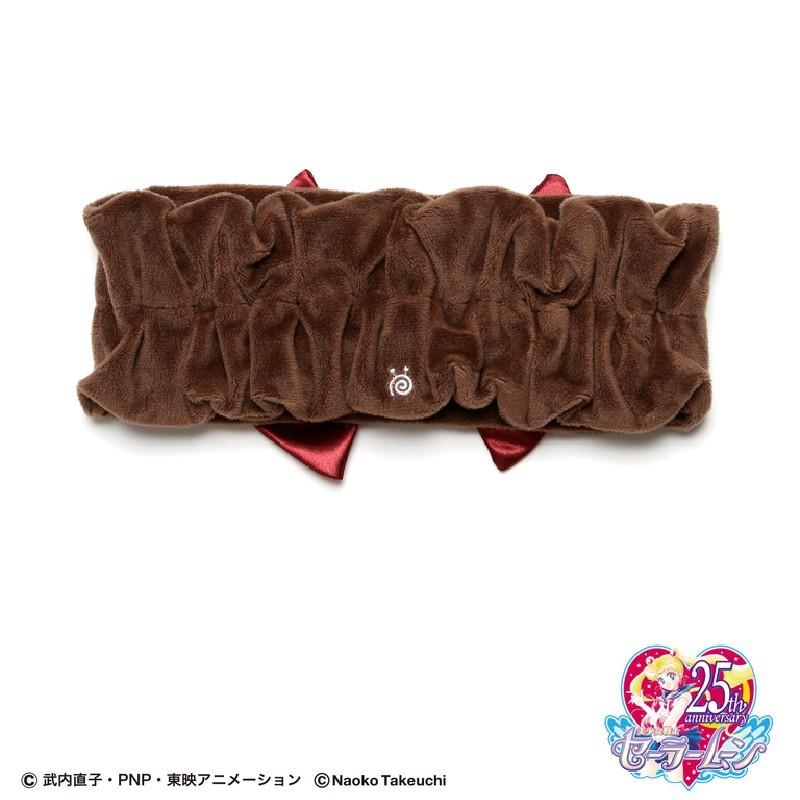 gonoturn ごのたん 美少女戦士セーラームーンコラボヘアバンド セーラープルート ターバン キャラクター ブラウン リボン ギフト プレゼント メイク | gonoturn | 02