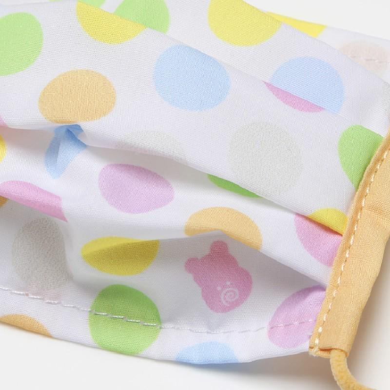 gonoturn ごのたん キッズマスク ドット柄 KIDS[GNT0377]水玉 可愛い 女の子 こども 幼稚園 保育園 対策 |  | 03