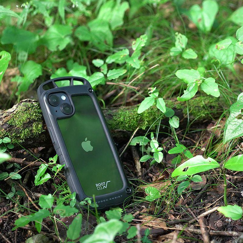 ROOT CO. ルートコー iPhone14Pro用　カーキ ROOT CO. ルートコー iPhone14Pro用 カーキ ROOT CO