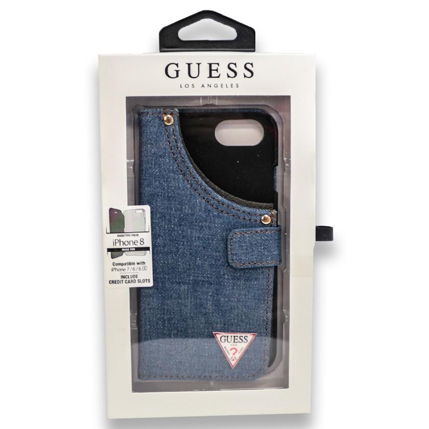 ゲス iphoneケース メンズ レディース GUESS GUFLBKI8POFJBL iphoneケース トライアングル ロゴ iPhone8 スマホ カバー | GUESS | 06