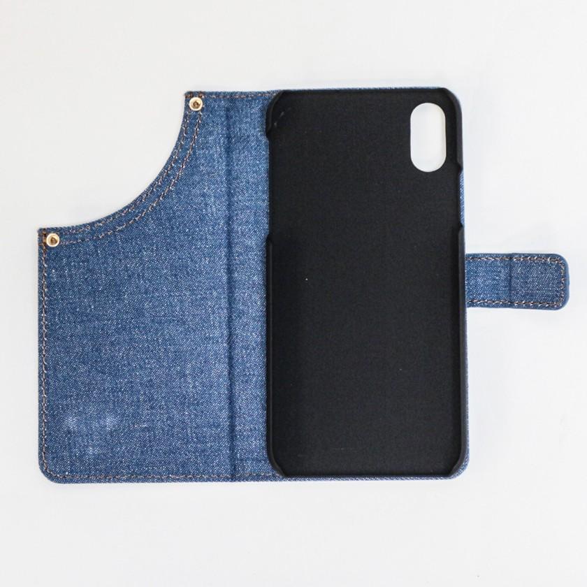 GUESS 正規ライセンス品 iPhoneXケース メンズ レディース カバー アイフォンXケース メタリック アルミ 手帳型 スマホ カバー iPhoneX ゲス | GUESS | 03