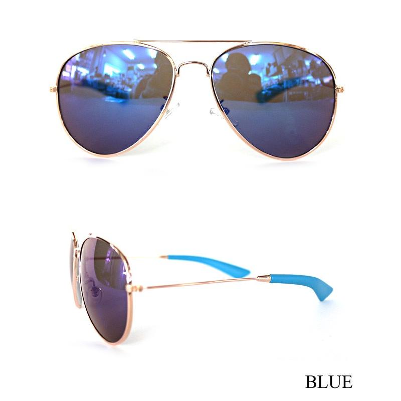 サングラス メガネ 眼鏡 メンズ レディース ティアドロップ ナス オート メタルフレーム ミラーレンズ ティアドロップメタルフレームミラーサングラス |  | 02