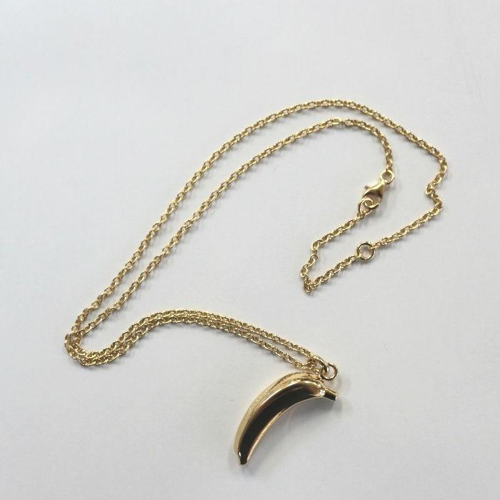 JAM HOME MADE ジャムホームメイド バナナネックレス ボールチェーン JAM HOME MADE ジャムホームメイド そんなバナナネックレス M