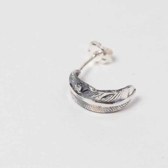 JAM HOME MADE（ジャムホームメイド） ピアス silver フェザーピアス