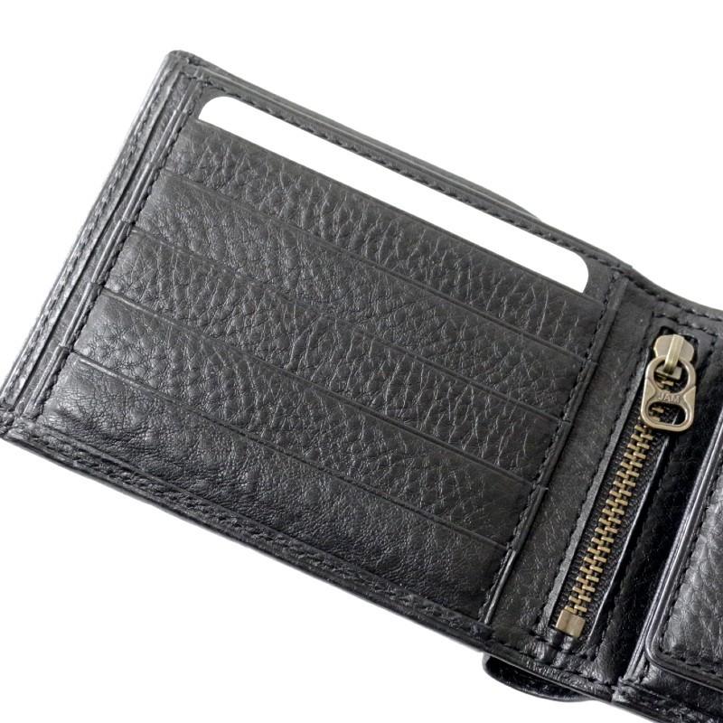 JAM HOME MADE ジャムホームメイド アリゾナレザー二つ折り財布 ミディアムウォレット 牛革 ギフト プレゼント | JAM HOME MADE | 06