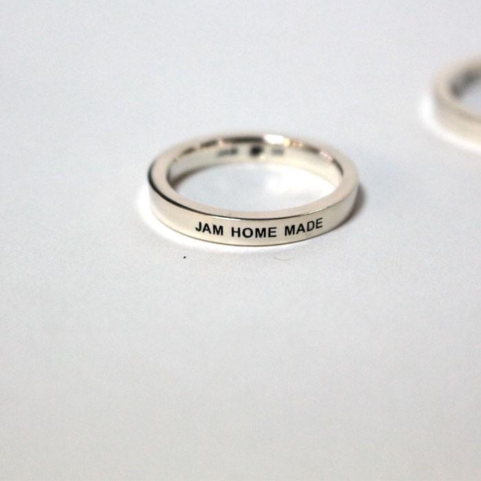 JAM HOME MADE ジャムホームメイド FLAT DOUBLE DIAMOND RING M SILVER GOLD リング 指輪 アクセサリー JAM HOME MADE ジャムホームメイド FLAT DOUBLE DIAMOND RING M SILVER GOLD リング 指輪 アクセサリー