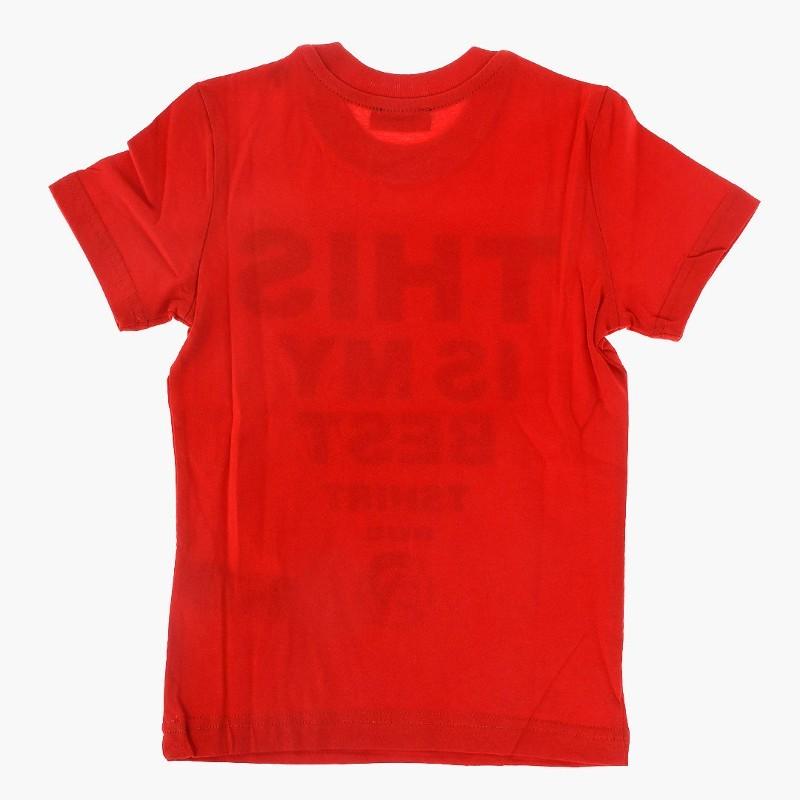 DIESEL 半袖Tシャツ レッド 新品タグ付き キッズ用 DIESEL KIDS tシャツ DIESEL（ディーゼル）Kids ＆ Junior