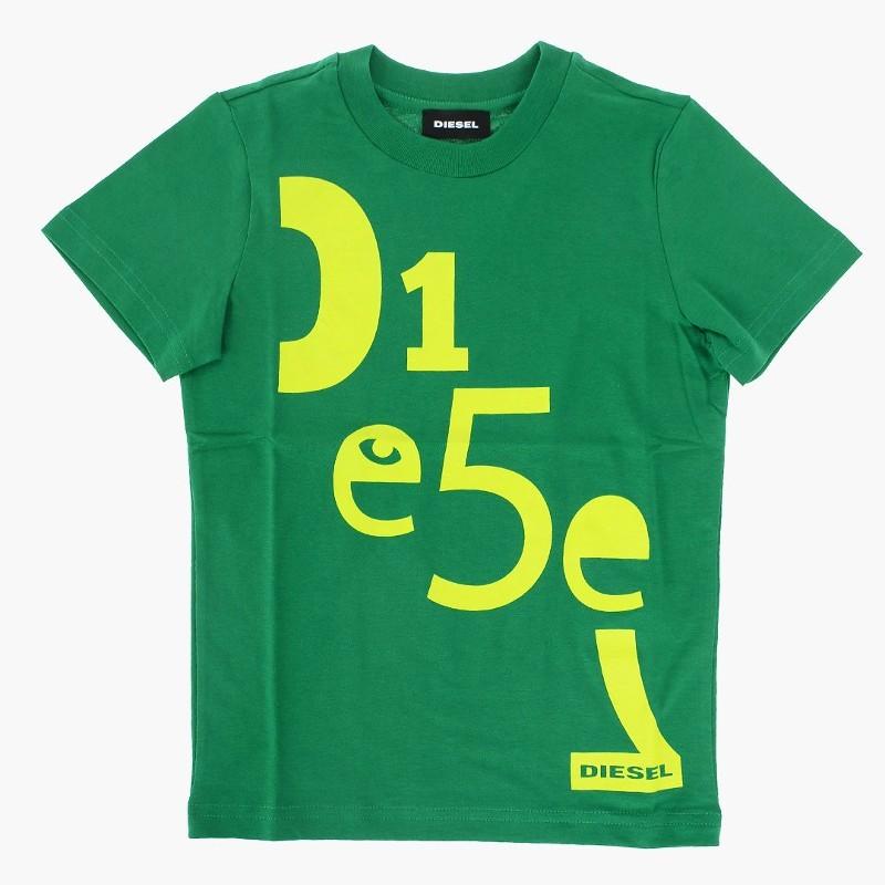 トップス DEISEL Kids 12Y 今期 DIESEL ディーゼル キッズ ロゴ Tシャツ 12Y ハート