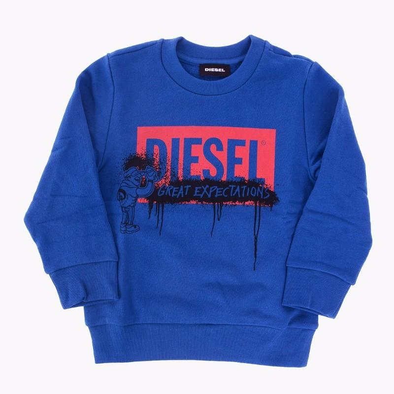 SALE セール DIESEL ディーゼル キッズ ジュニア プリントトレーナー