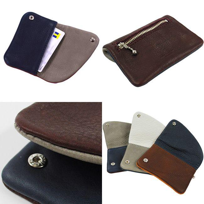 Butler Verner Sails バトラーバーナーセイルズ トリコロール牛革コイン＆カードケース 小銭入れ | Butler Verner Sails | 04