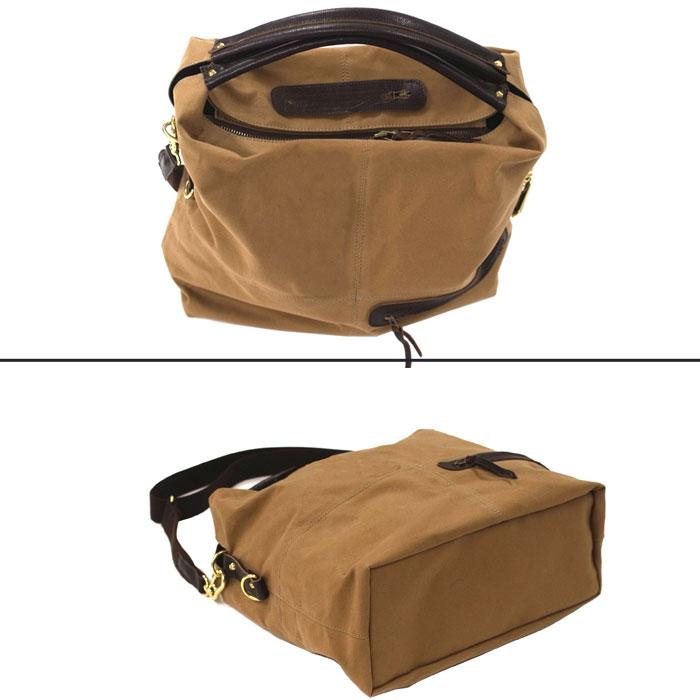 Butler Verner Sails バトラーバーナーセイルズ パラフィンエディターズバッグ-2 牛革 コットン 日本製 ワンショルダー 2WAY | Butler Verner Sails | 02
