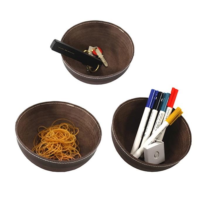 バトラーバナーセイルズ Butler Verner Sails モールドレザーBOWLトレー 栃木レザー | Butler Verner Sails | 03