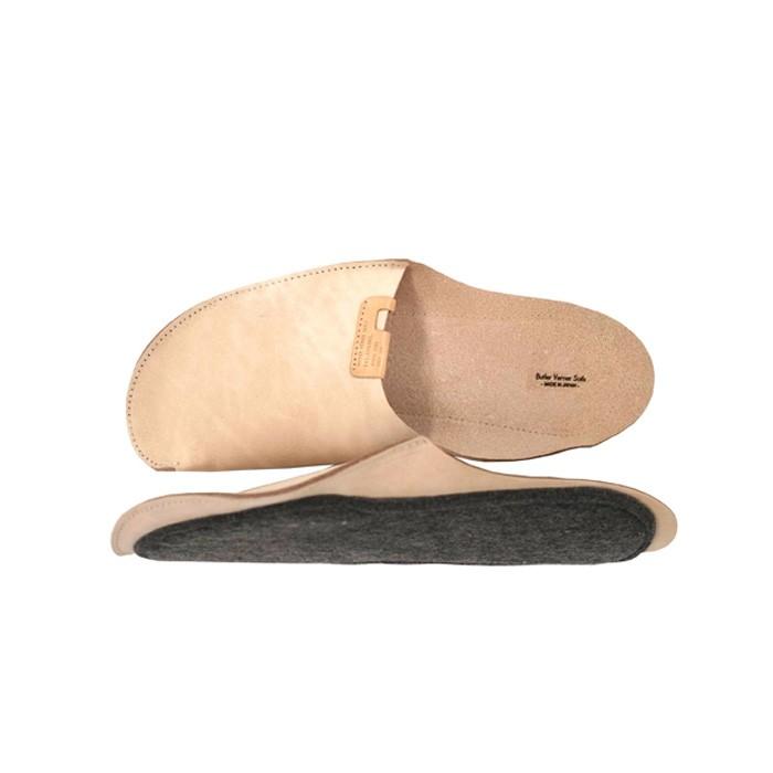 Butler Verner Sails(バトラーバナーセイルズ)LEATHER SLIPPER レザースリッパ ルームシューズ 室内用 | Butler Verner Sails | 02