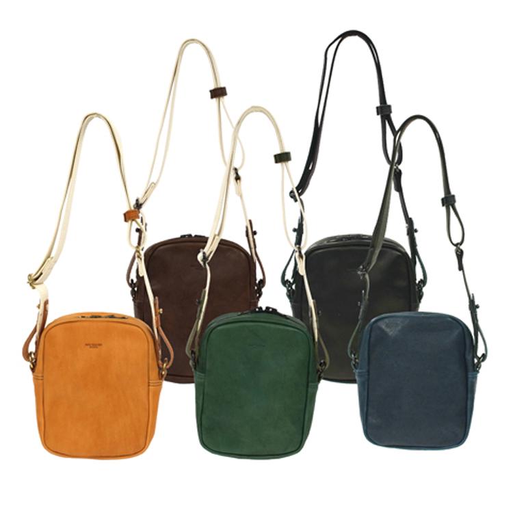 Butler Verner Sails 【バトラーバーナーセイルズ】 馬革縦型ショルダーバッグ ポーチ 馬革 素上げ 日本製 国産 サコッシュ |  | 06