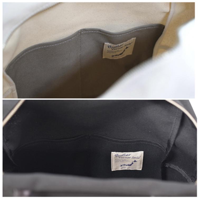 Butler Verner Sails(バトラーバナーセイルズ)8号キャンバス縦型ボストントートバッグ ショルダー 肩掛け 鞄 大容量 通学 |  | 08