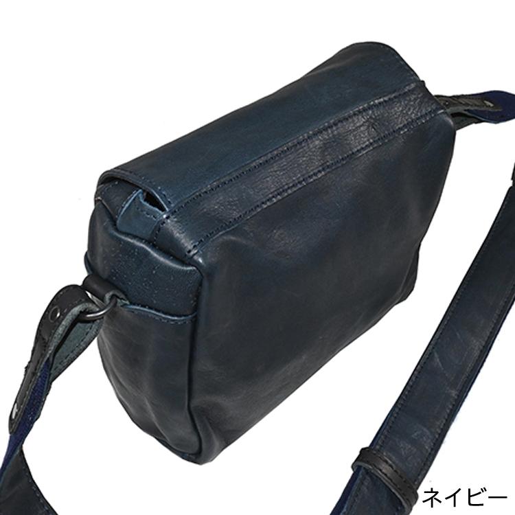 Butler Verner Sails 【バトラーバーナーセイルズ】フラップボックス馬革ショルダーバッグ 馬革 素上げ ボディバッグ |  | 02