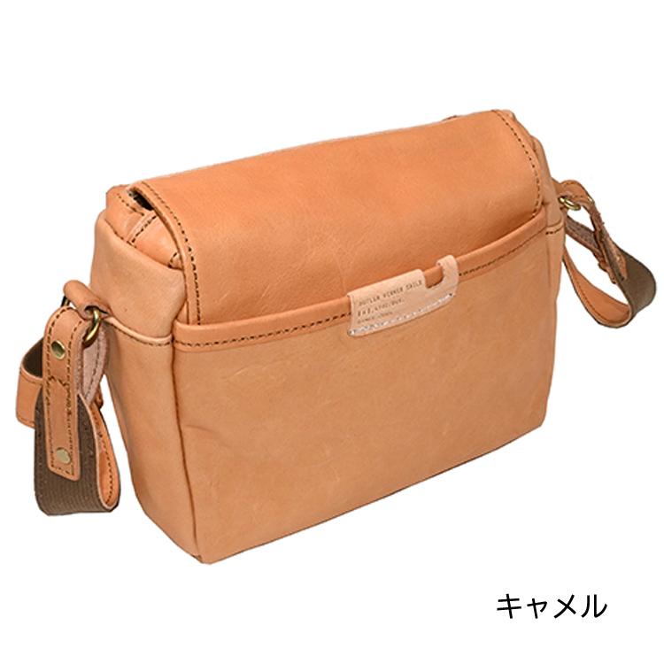 Butler Verner Sails 【バトラーバーナーセイルズ】フラップボックス馬革ショルダーバッグ 馬革 素上げ ボディバッグ |  | 04