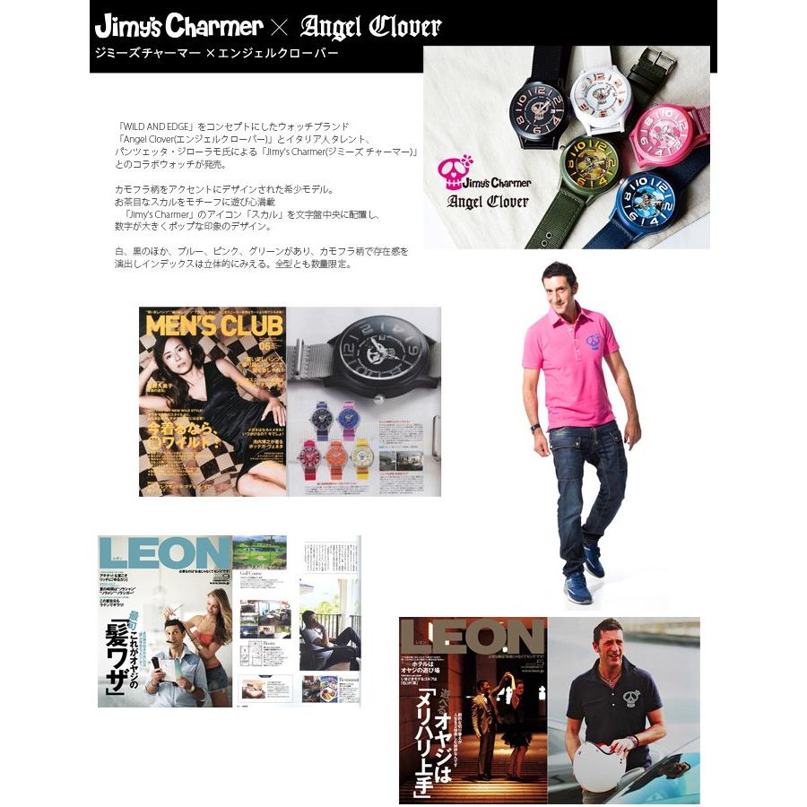 Jimy's Charmer×Angel Clover ジミーズチャーマー×エンジェルクローバー コラボモデル 腕時計 メンズ レディース 時計 ウォッチ ジローラモ | ANGEL CLOVER | 01