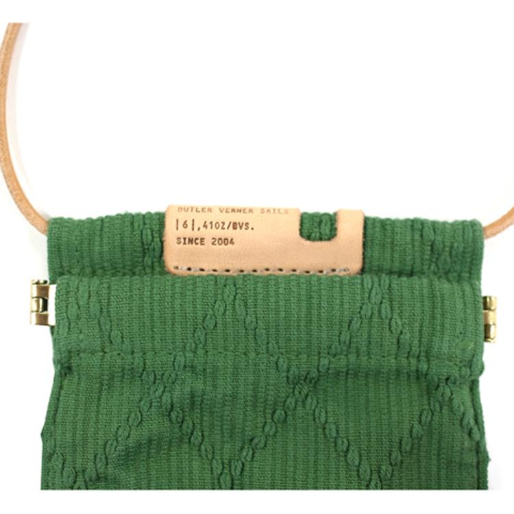 Butler Verner Sails(バトラーバナーセイルズ)反応染め九櫻刺子ネックミニポーチ ミニバッグ スマホポーチ 縦型 首下げ |  | 05