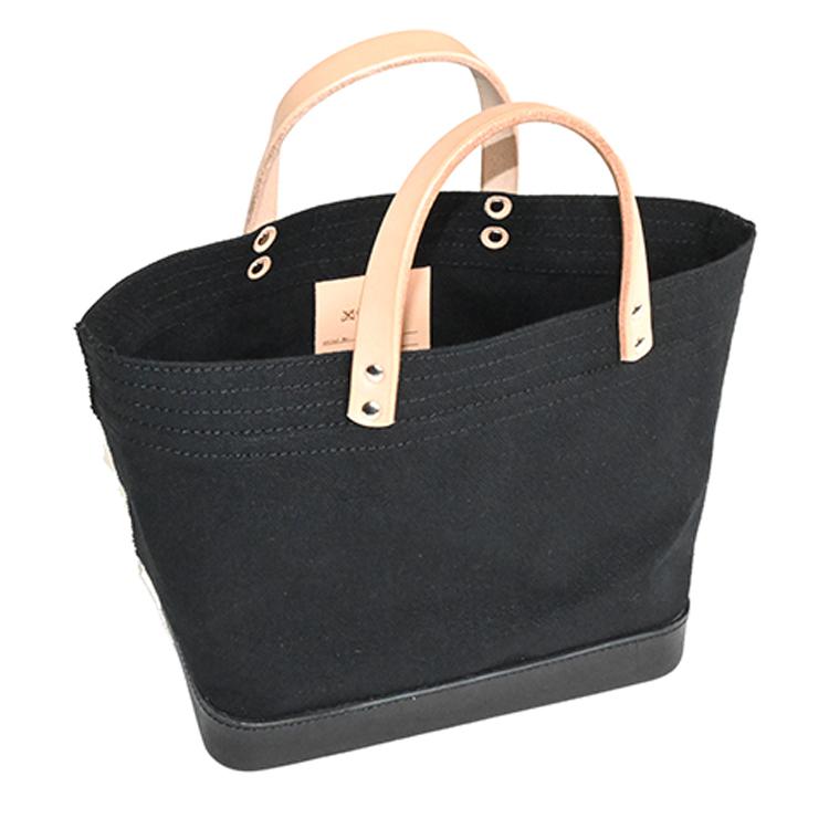 Butler Verner Sails バトラーバーナーセイルズ モールドレザーセルビッチキャンバス-ランチトート 手提げ ランチバッグ トートバッグ 栃木レザー 本革 | Butler Verner Sails | 08