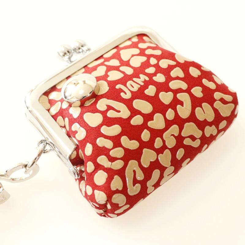 JAMHOME MADE ジャムホームメイド がま口コインケース アクセサリーケース レオパード ヒョウ柄 レザー 本革 鹿革 ブランド プレゼント | JAM HOME MADE | 03