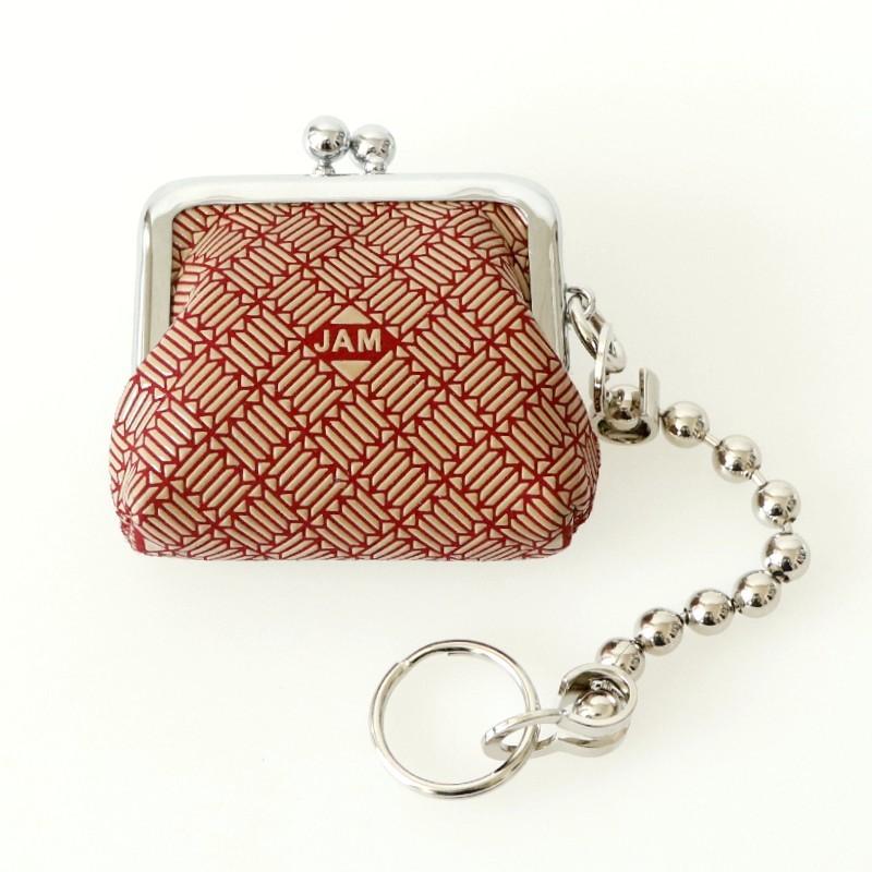 JAMHOME MADE ジャムホームメイド がま口コインケース 鹿革 アクセサリーケース レザー 本革 レッド ブランド おしゃれ プレゼント | JAM HOME MADE | 02