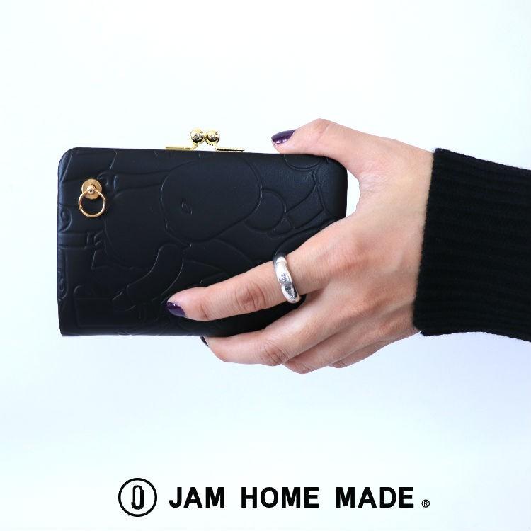JAM HOME MADE ジャムホームメイド BE@RBRICK ベアブリック がま口ウォレット M /財布 小銭入れ カード入れ 二つ折り財布 | JAM HOME MADE