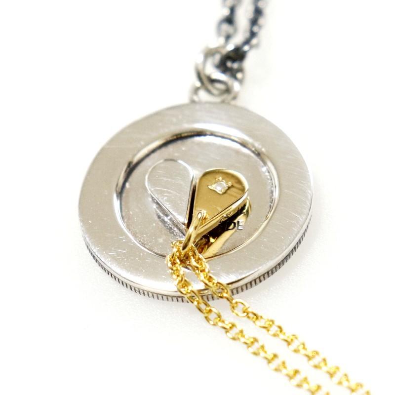 JAM HOME MADE ジャムホームメイド ラブモッズ ペアネックレス  シルバー925 プレゼント ハート コイン 硬貨 記念日 誕生日 | JAM HOME MADE | 01