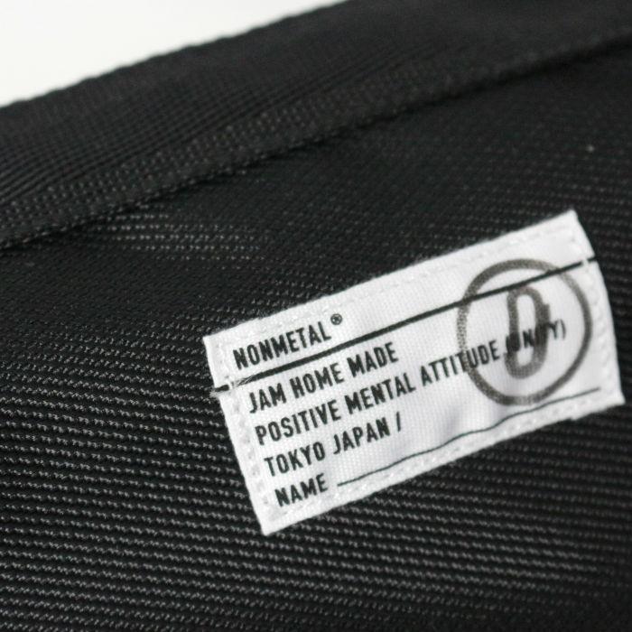 JAM HOME MADE ジャムホームメイド nonmetal サコッシュ -BLACK DIAMOND-ブラック サブバッグ ユニセックス | JAM HOME MADE | 04