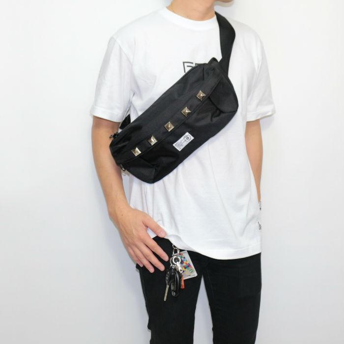 ジャムホームメイド JAM HOME MADE nonmetal スタッズワンショルダーバッグ ボディバッグ ボディーバッグ | JAM HOME MADE | 06