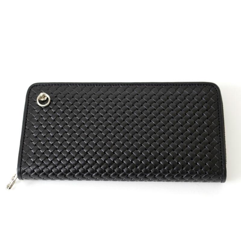 JAM HOME MADE ジャムホームメイド NUMBER(N)INE BRAIDING ZIP LONG WALLET 長財布 コラボ サイフ JAM HOME MADE ジャムホームメイド NUMBER(N)INE BRAIDING ZIP LONG WALLET 長財布 コラボ サイフ