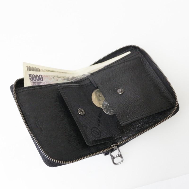 JAM HOME MADE ジャムホームメイド ラウンドファスナー二つ折り