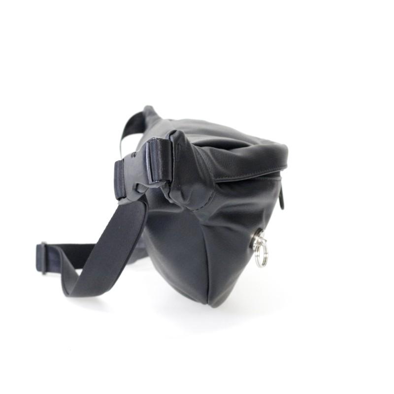【美品】JAM HOME MADE エシカルレザー ボディバッグ JAM HOME MADE ジャムホームメイド エシカルレザー シンプル
