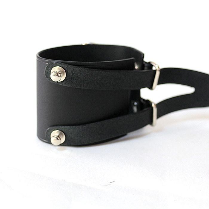 JAM HOME MADE ジャムホームメイド POST レザーダブルブレスレット -BLACK- 本革 レザー ブラック メンズ | JAM HOME MADE | 04