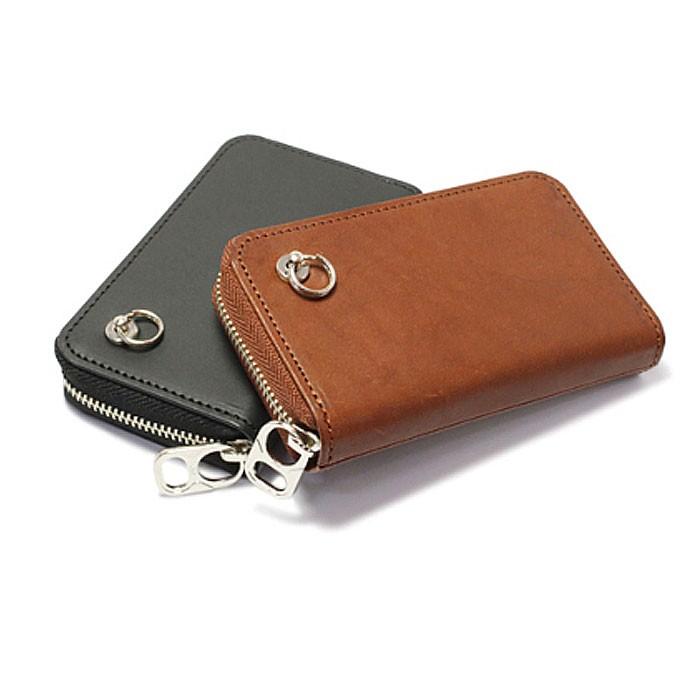 JAM HOME MADE ジャムホームメイド ジップコインケース 小銭入れ メンズ レディース 財布 本革 レザー | JAM HOME MADE | 01