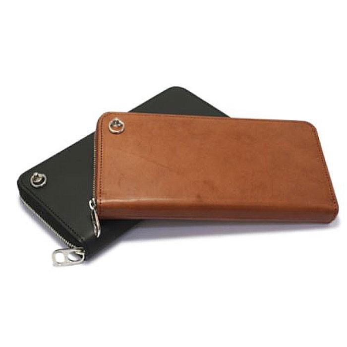 JAM HOME MADE ジャムホームメイド 長財布 ジップロングウォレット 本革 レザー メンズ レディース 財布 ブラック | JAM HOME MADE | 01