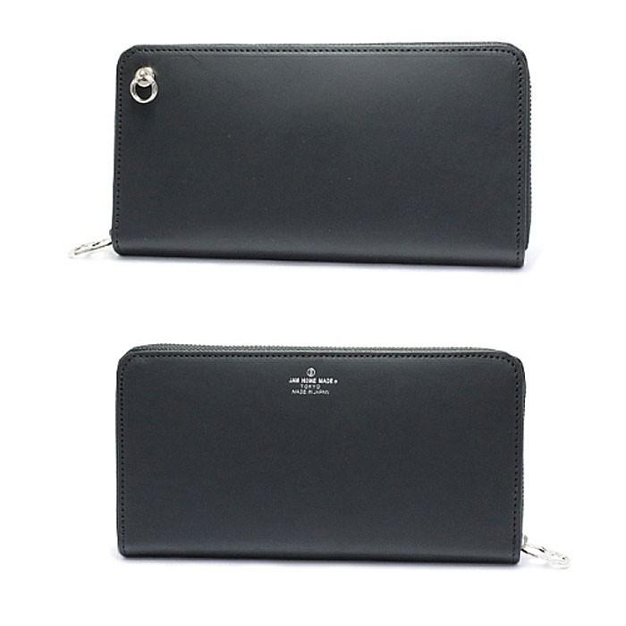 JAM HOME MADE ジャムホームメイド 長財布 ジップロングウォレット 本革 レザー メンズ レディース 財布 ブラック | JAM HOME MADE | 02
