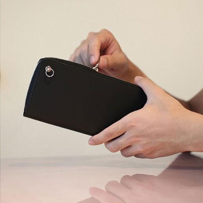 JAM HOME MADE ジャムホームメイド 長財布 ジップロングウォレット 本革 レザー メンズ レディース 財布 ブラック | JAM HOME MADE | 05