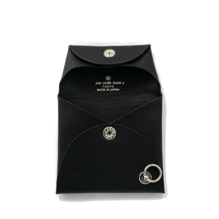 JAM HOME MADE ジャムホームメイド スリムコインケース 小銭入れ ブラック ブランド 本革 | JAM HOME MADE | 02