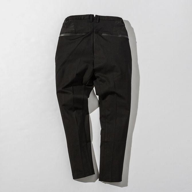 ジュンハシモト グロスリッチ スキニー ジャージー パンツ サイズ3 ブラック 1071920013-BLK_2581.jpg