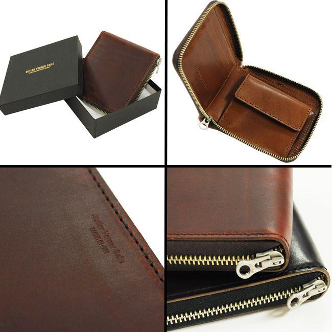 Butler Verner Sails バトラーバーナーセイルズ 財布 HORWEEN牛革ラウンドジップ二つ折りウォレット | Butler Verner Sails | 03