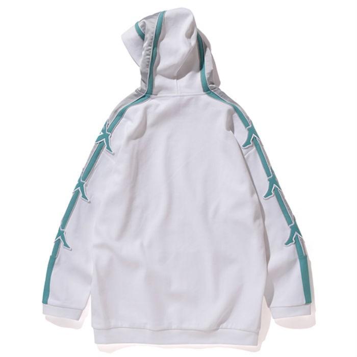 Kappa カッパ スウェットフーディー パーカ BANDA バンダ メンズ レディース ストリート オーバーサイズ ビッグシルエット ロゴ プルオーバー パーカー | Kappa | 02