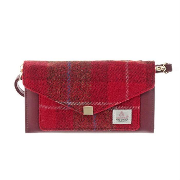 ハリスツイード HARRIS TWEED フラップウォレットショルダー 財布 ショルダーバッグ 女性 肩掛け |  | 02